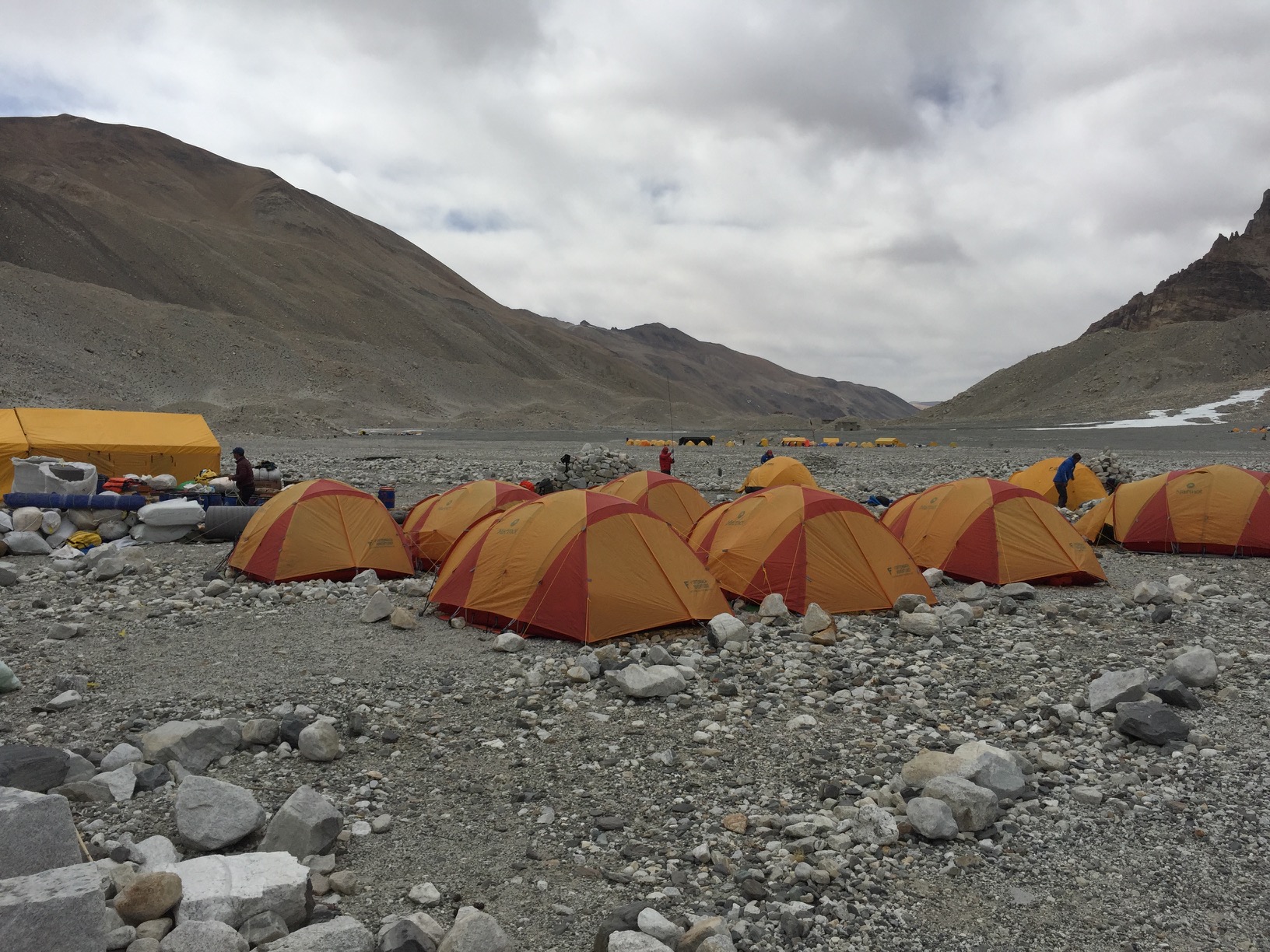 Arrived in Everest Base Camp (Tibet) – 5165m (approx.)